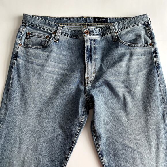 AG Adriano Goldschmied The Everett Men's Straight Jeans 38/34 - Picture 4 of 16